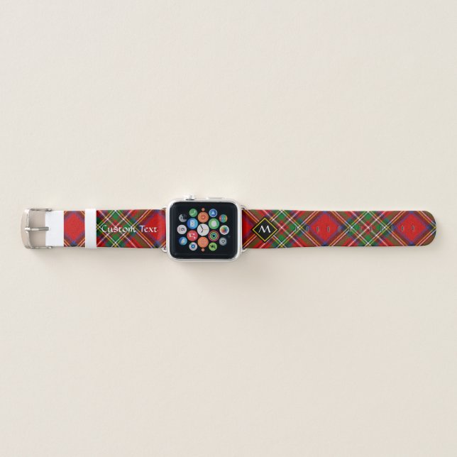 Royal Stewart Tartan Apple Watch Band (Front)