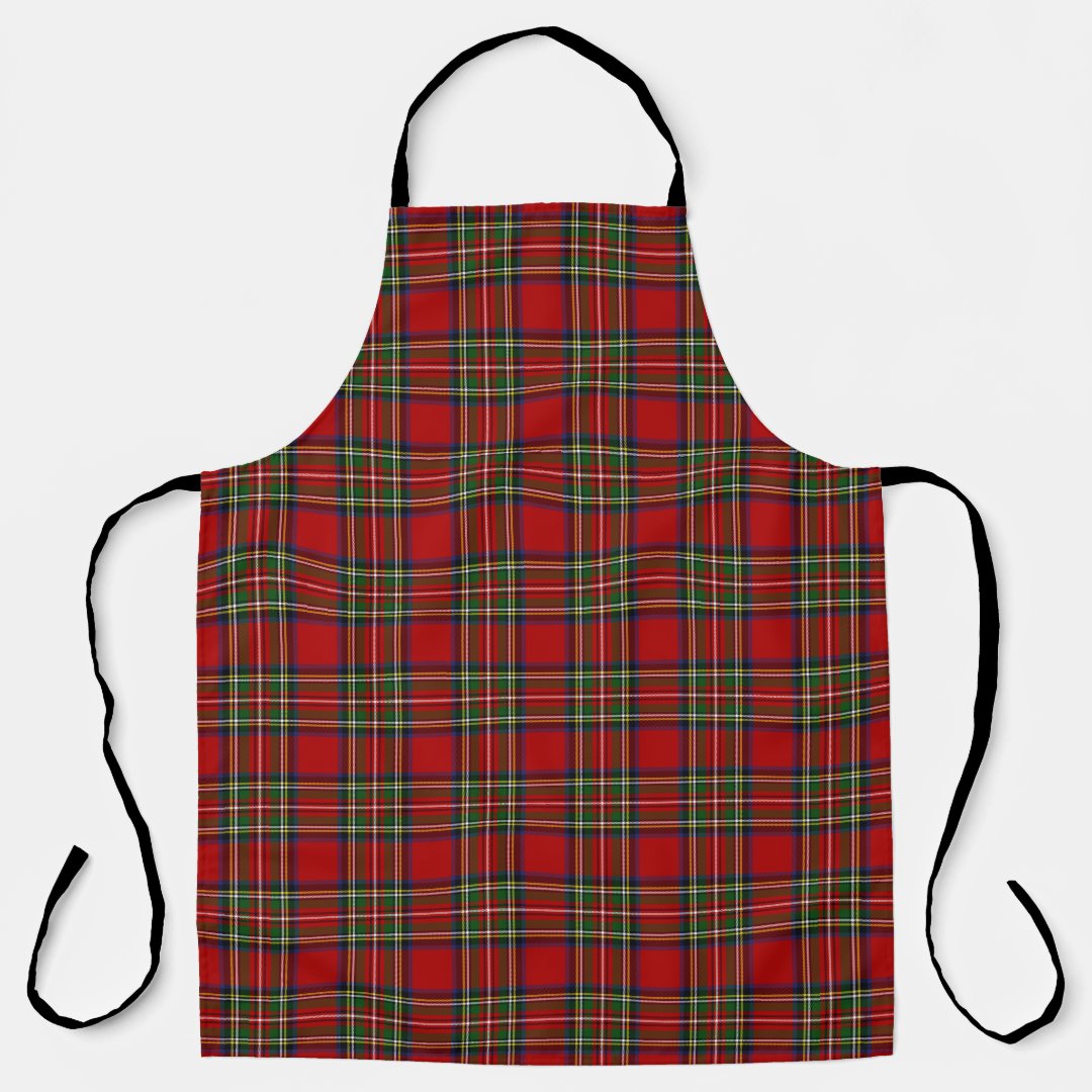 Royal Stewart Tartan Apron | Zazzle