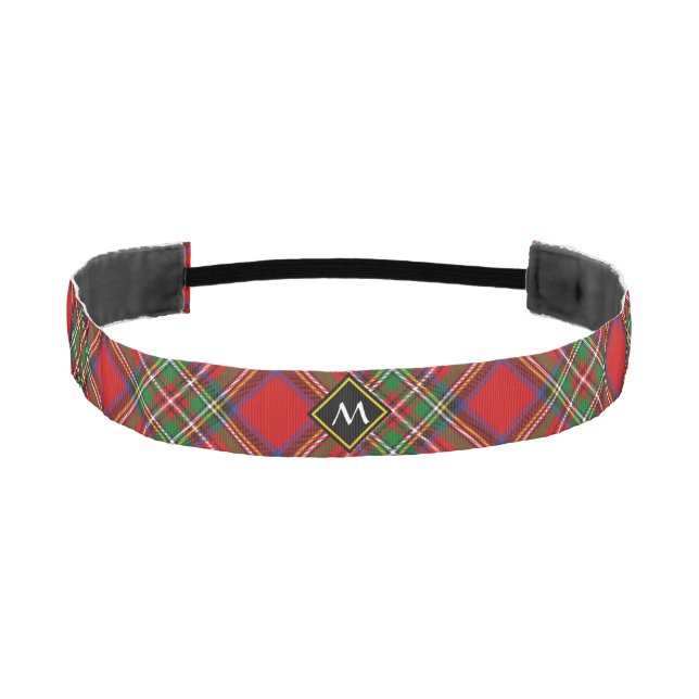 Royal Stewart Tartan Athletic Headband (Front)
