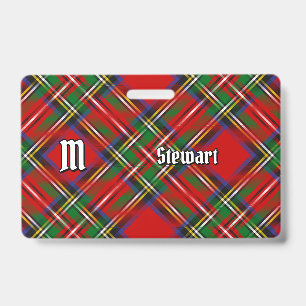 Royal Stewart Tartan Badge