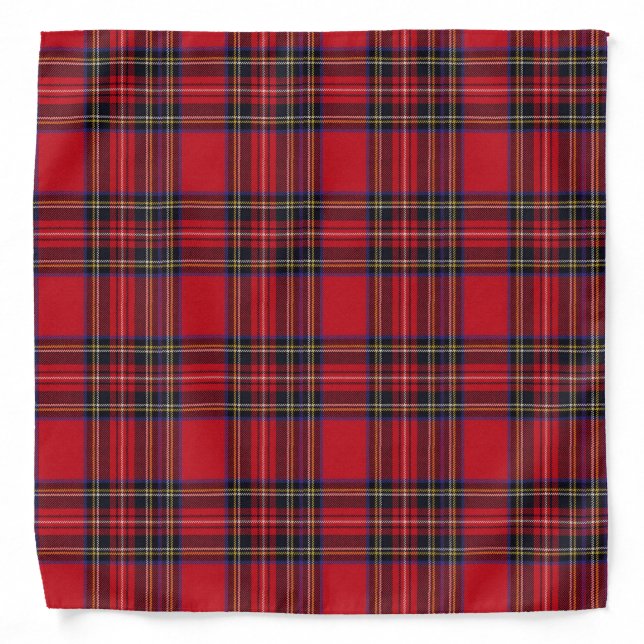 Royal Stewart Tartan Bandana (Front)