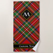 Royal Stewart Tartan Beach Towel