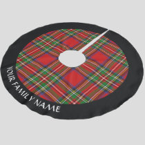 Royal Stewart Tartan Brushed Polyester Tree Skirt