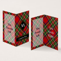 Royal Stewart Tartan Business Card