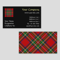 Royal Stewart Tartan Business Card