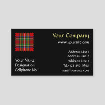 Royal Stewart Tartan Business Card