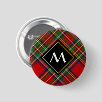 Royal Stewart Tartan Button