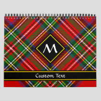 Royal Stewart Tartan Calendar