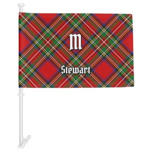 Royal Stewart Tartan Car Flag