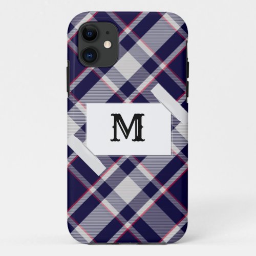 Royal Stewart Tartan  iPhone 11 Case