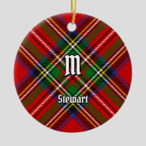 Royal Stewart Tartan Ceramic Ornament