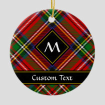 Royal Stewart Tartan Ceramic Ornament