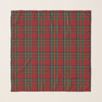 Royal Stewart Tartan Chiffon Scarf