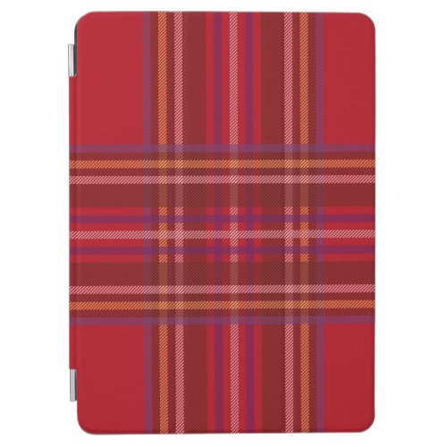 Royal Stewart Tartan Christmas Pattern iPad Air Cover