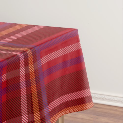 Royal Stewart Tartan Christmas Pattern Tablecloth