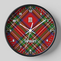 Royal Stewart Tartan Clock