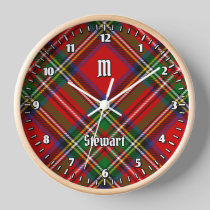 Royal Stewart Tartan Clock