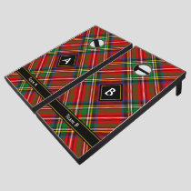 Royal Stewart Tartan Cornhole Set