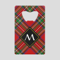 Royal Stewart Tartan Credit Card Bottle Opener