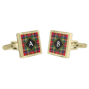 Royal Stewart Tartan Cufflinks