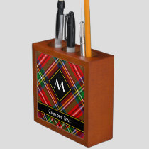 Royal Stewart Tartan Desk Organizer
