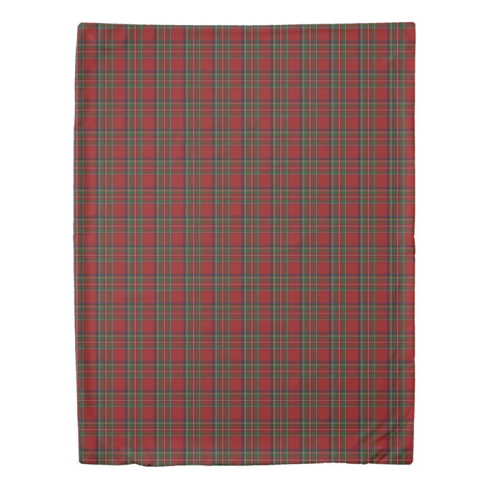 Royal Stewart Tartan Duvet Cover Zazzle Com