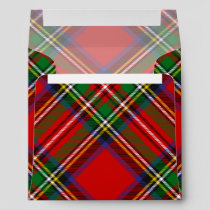 Royal Stewart Tartan Envelope