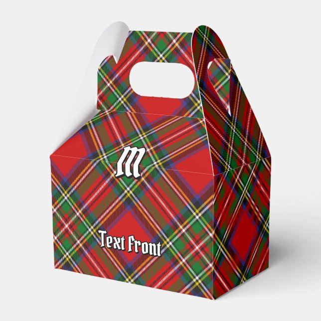 Royal Stewart Tartan Favor Boxes (Front Side)
