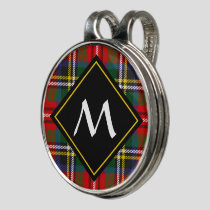 Royal Stewart Tartan Golf Hat Clip