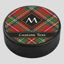 Royal Stewart Tartan Hockey Puck