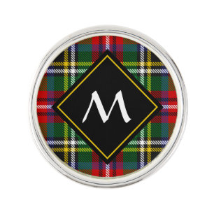 Royal Stewart Tartan Lapel Pin