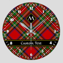 Royal Stewart Tartan Large Clock