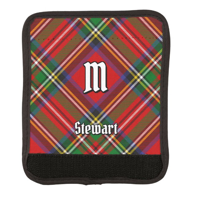 Royal Stewart Tartan Luggage Handle Wrap (Front)