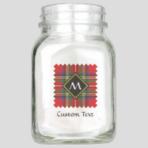 Royal Stewart Tartan Mason Jar