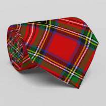 Royal Stewart Tartan Neck Tie