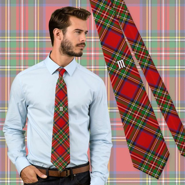 Royal Stewart Tartan Neck Tie (Creator Uploaded)
