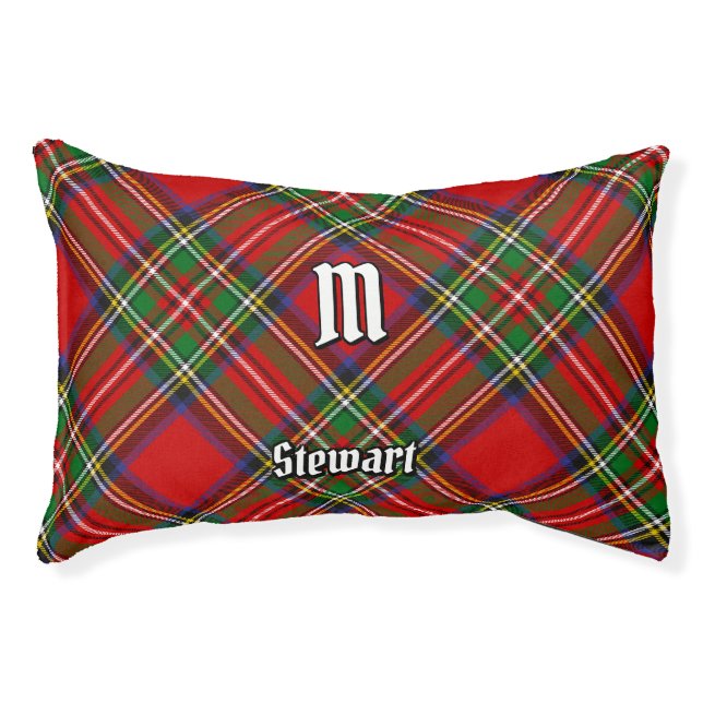 Royal Stewart Tartan Pet Bed (Front)