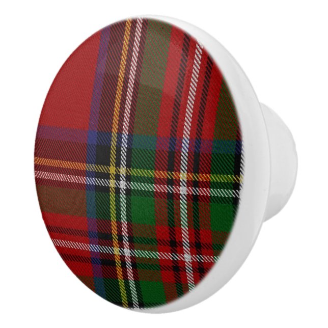 Royal Stewart Tartan Plaid Drawer Pull (Right)