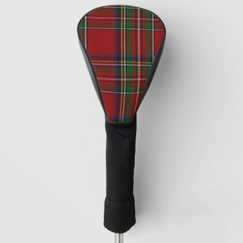 Royal Stewart Tartan Plaid Driver Cover