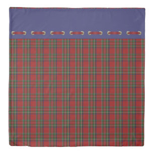 Royal Stewart Tartan Plaid Duvet Cover