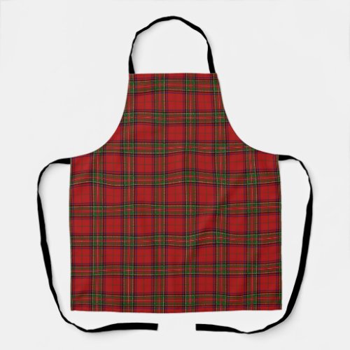 Royal Stewart Tartan Plaid Pattern Apron