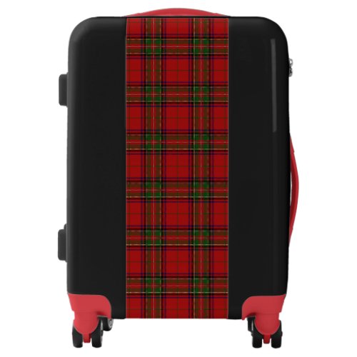 Royal Stewart Tartan Plaid Pattern Luggage