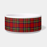 Royal Stewart Tartan Plaid Scottish Pattern Bowl<br><div class="desc">The Royal Stewart tartan is the best known tartan retrospectively associated with the royal House of Stewart,  and is also the personal tartan of Queen Elizabeth II.</div>