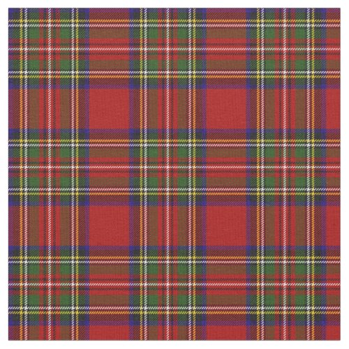 Royal Stewart Tartan Plaid Scottish Pattern Fabric