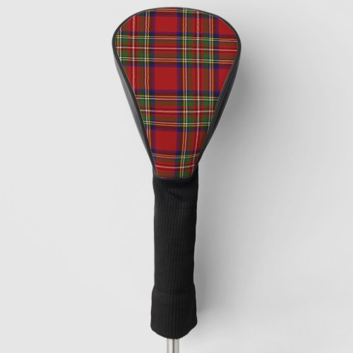 Royal Stewart Tartan Plaid Scottish Pattern Golf Head Cover