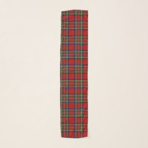 Royal Stewart Tartan Plaid Scottish Pattern Scarf