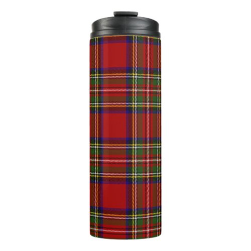 Royal Stewart Tartan Plaid Scottish Pattern Thermal Tumbler