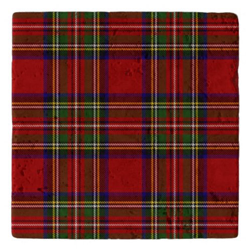 Royal Stewart Tartan Plaid Scottish Pattern Trivet