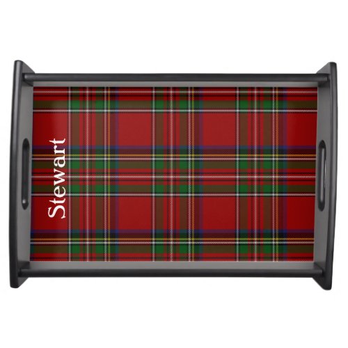 Royal Stewart Tartan Plaid Serving Tray