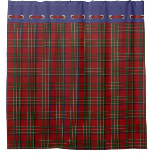 Royal Stewart Tartan Plaid Shower Curtain